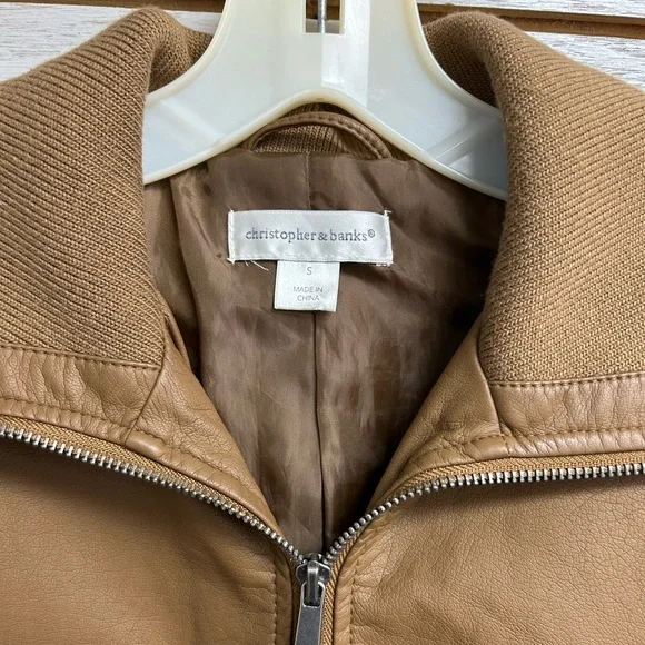 Christopher Banks Tan Jacket - Picture 3 of 7